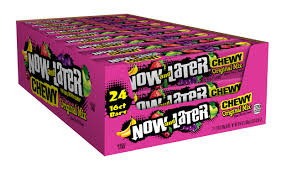Now And Later Chew Original Mix 2.44oz Bars 24ct